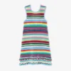 Dress in Striped Crochet