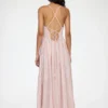 Dress in Striped Linen