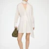 Dress in White Cotton Dress in White Cotton