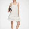 Dress in White Cotton