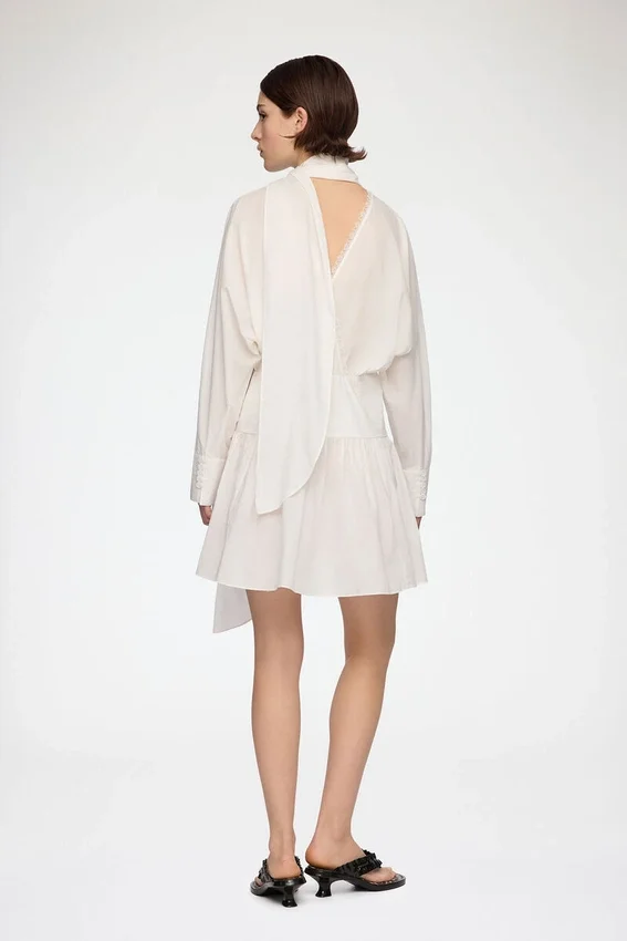 Dress in White Cotton Dress in White Cotton