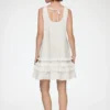Dress in White Cotton