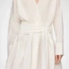 Dress in White Cotton Dress in White Cotton