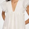 Dress in White Cotton Dress in White Cotton