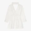 Dress in White Cotton Dress in White Cotton
