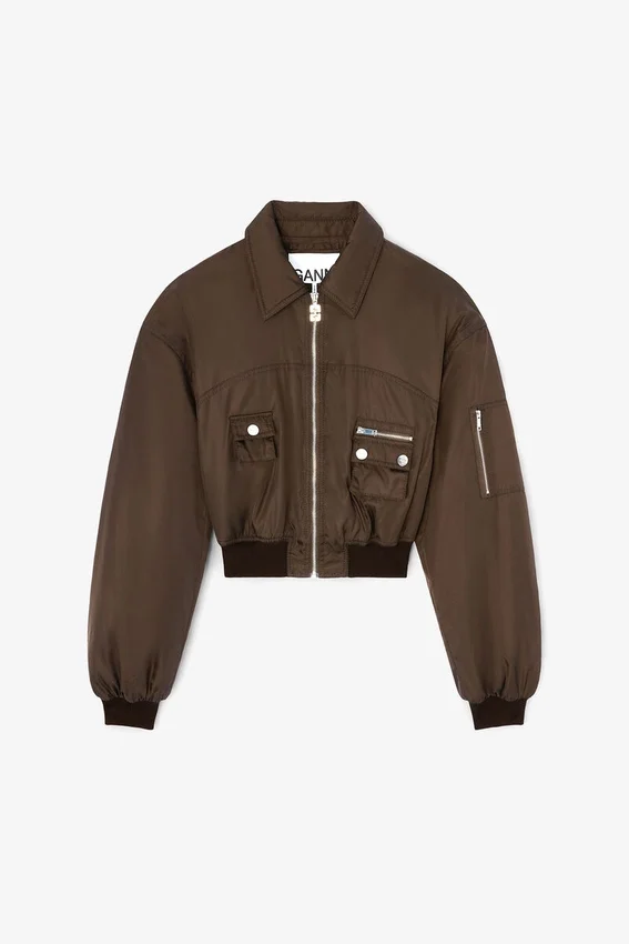 Duchesse Nylon Bomber Jacket Duchesse Nylon Bomber Jacket