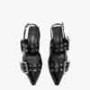 Feminine Buckle Heels in Black Feminine Buckle Heels in Black