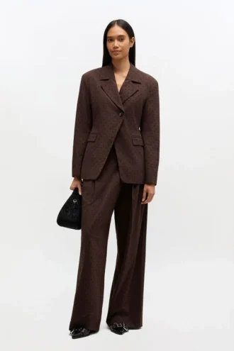 Flock Check Cross-over Pants