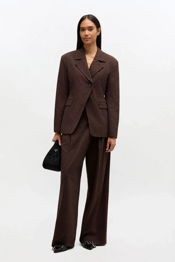 Flock Check Cross-over Pants Flock Check Cross-over Pants