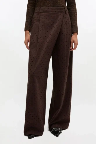 Flock Check Cross-over Pants