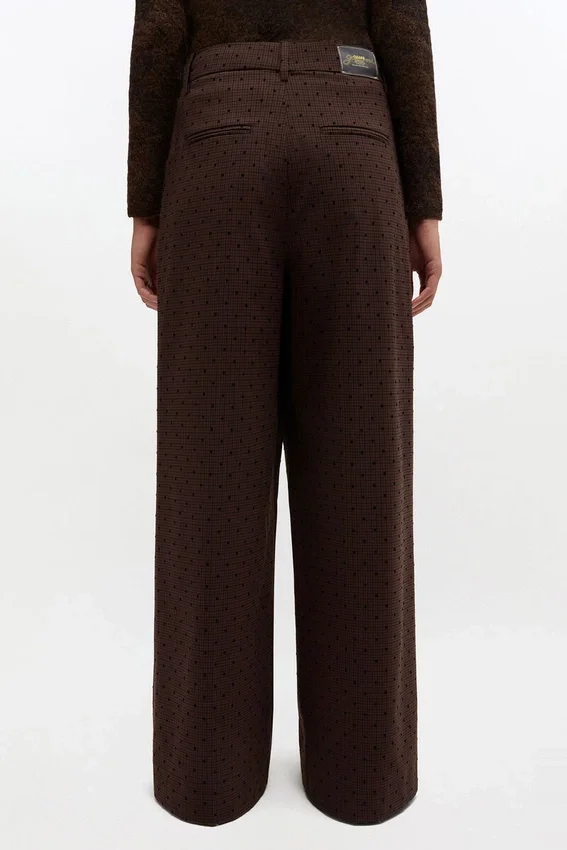 Flock Check Cross-over Pants Flock Check Cross-over Pants