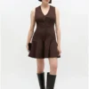 Flock Check Suiting Dress Flock Check Suiting Dress