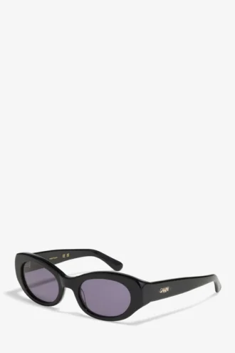 GANNI x Ace & Tate Black Dakota Sunglasses
