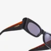 GANNI x Ace & Tate Black Kayla Sunglasses
