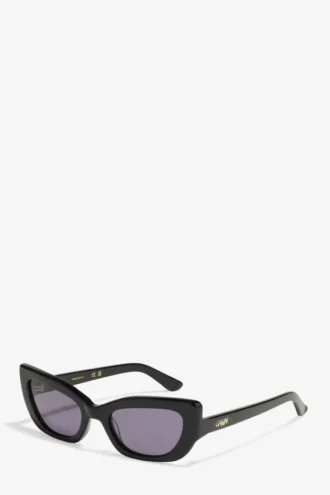 GANNI x Ace & Tate Black Sadie Sunglasses