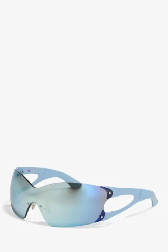 GANNI x Ace & Tate Silver Lake Blue Noel Sunglasses