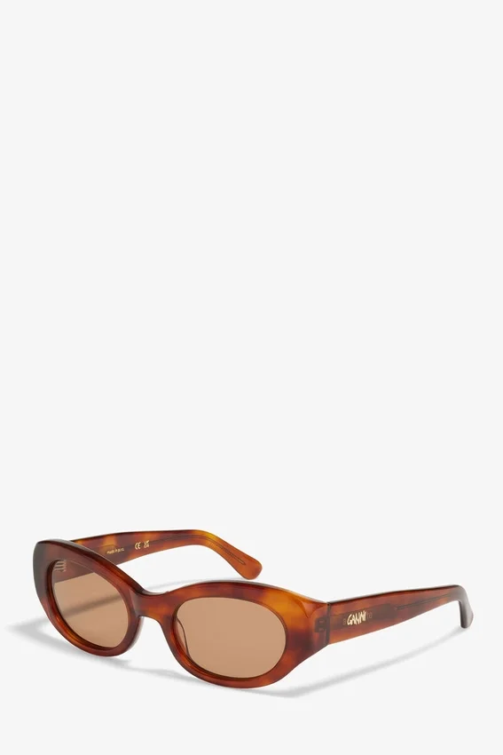 GANNI x Ace & Tate Tiger’s Eye Dakota Sunglasses GANNI x Ace & Tate Tiger’s Eye Dakota Sunglasses