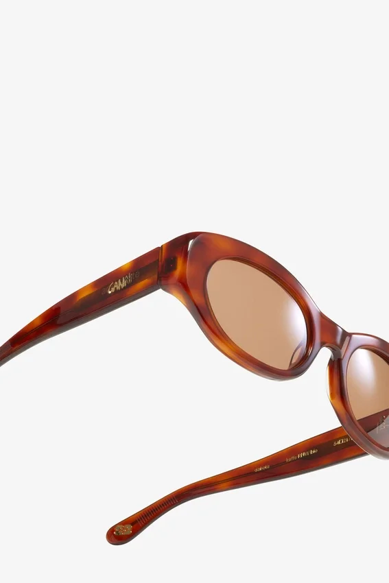 GANNI x Ace & Tate Tiger’s Eye Dakota Sunglasses GANNI x Ace & Tate Tiger’s Eye Dakota Sunglasses