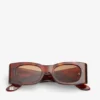 GANNI x Ace & Tate Tiger’s Eye Kayla Sunglasses