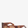 GANNI x Ace & Tate Tiger’s Eye Kayla Sunglasses