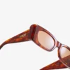 GANNI x Ace & Tate Tiger’s Eye Kayla Sunglasses