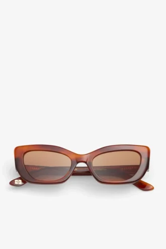 GANNI x Ace & Tate Tiger’s Eye Sadie Sunglasses