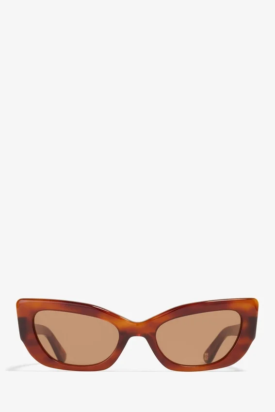GANNI x Ace & Tate Tiger’s Eye Sadie Sunglasses GANNI x Ace & Tate Tiger’s Eye Sadie Sunglasses