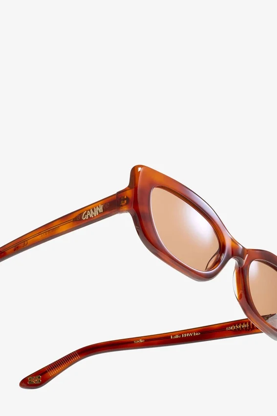 GANNI x Ace & Tate Tiger’s Eye Sadie Sunglasses GANNI x Ace & Tate Tiger’s Eye Sadie Sunglasses