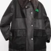 GANNI x Barbour Waxed Duffle Coat GANNI x Barbour Waxed Duffle Coat