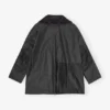 GANNI x Barbour Waxed Duffle Coat GANNI x Barbour Waxed Duffle Coat