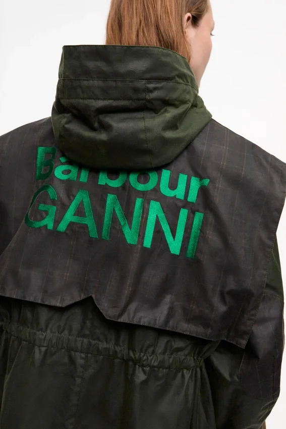 GANNI x Barbour Waxed Parka Jacket GANNI x Barbour Waxed Parka Jacket