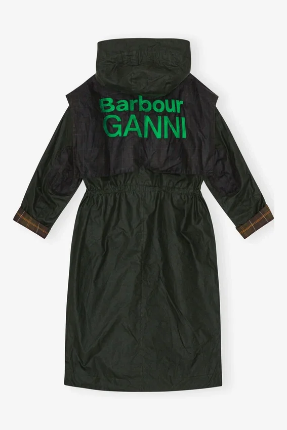 GANNI x Barbour Waxed Parka Jacket GANNI x Barbour Waxed Parka Jacket