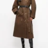 GANNI x Barbour Waxed Trench Coat GANNI x Barbour Waxed Trench Coat