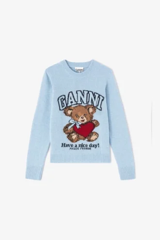 Graphic Wool Sweater