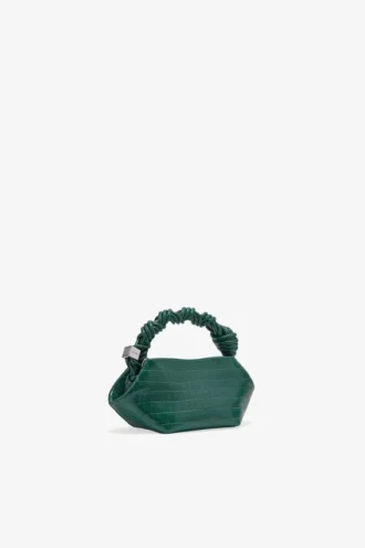 Green Croco Patent Mini Bou Bag