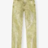 Green Foil Jeans