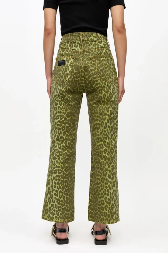 Green Leopard Betzy Jeans Green Leopard Betzy Jeans