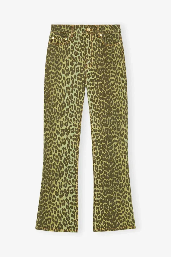 Green Leopard Betzy Jeans Green Leopard Betzy Jeans