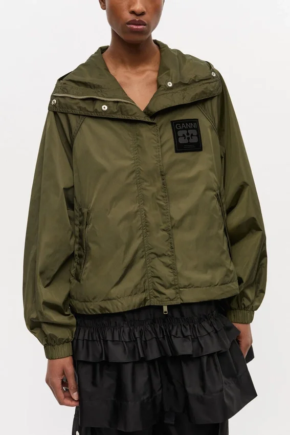 Green Nylon Jacket Green Nylon Jacket