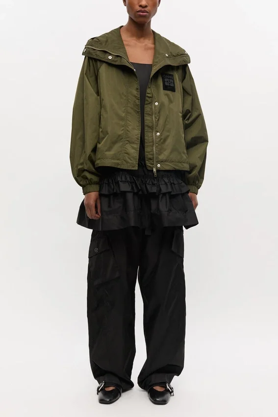 Green Nylon Jacket Green Nylon Jacket