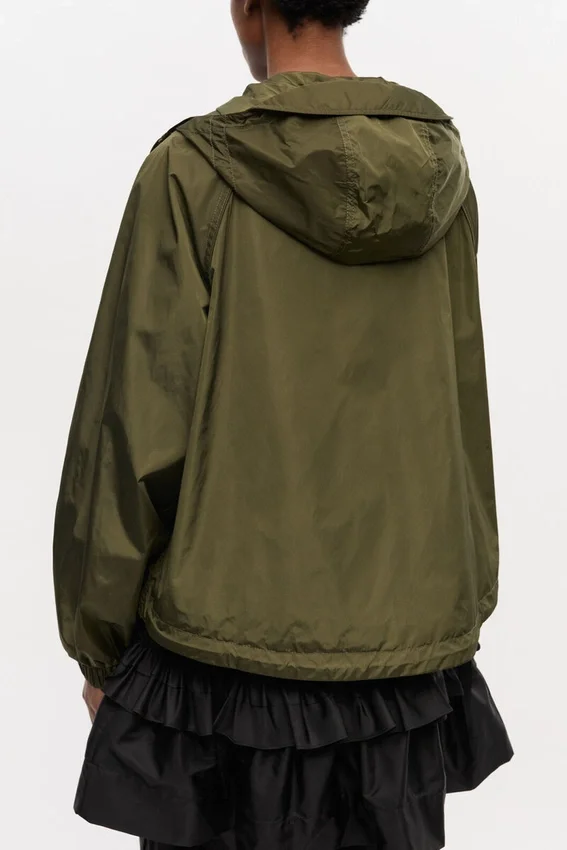 Green Nylon Jacket Green Nylon Jacket