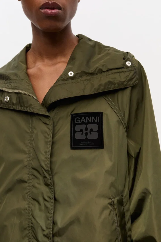 Green Nylon Jacket Green Nylon Jacket