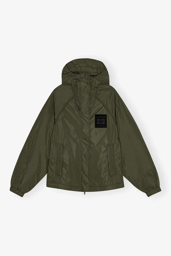 Green Nylon Jacket Green Nylon Jacket