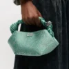 Green Rhinestone Mini Bou Bag Green Rhinestone Mini Bou Bag