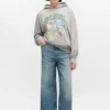Grey Bear Comic Hoodie