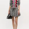 Grey Check Cardigan Grey Check Cardigan