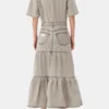 Grey Future Long Denim Dress Grey Future Long Denim Dress