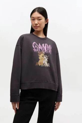 Grey Isoli Jersey Sweatshirt