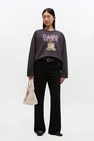 Grey Isoli Jersey Sweatshirt