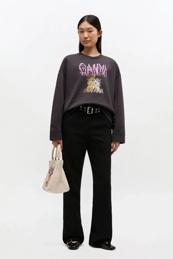 Grey Isoli Jersey Sweatshirt Grey Isoli Jersey Sweatshirt